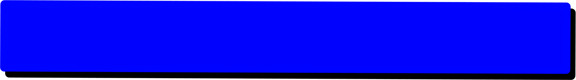 Blank Blue Rectangle Dialog Button